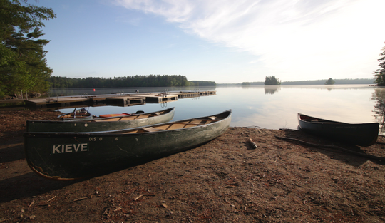 canoe-lake-damariscotta-camp-kieve-great-mother-conference